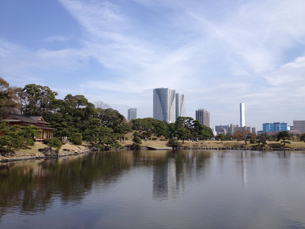 春の浜離宮