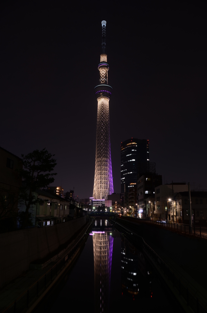 逆さスカイツリー！？