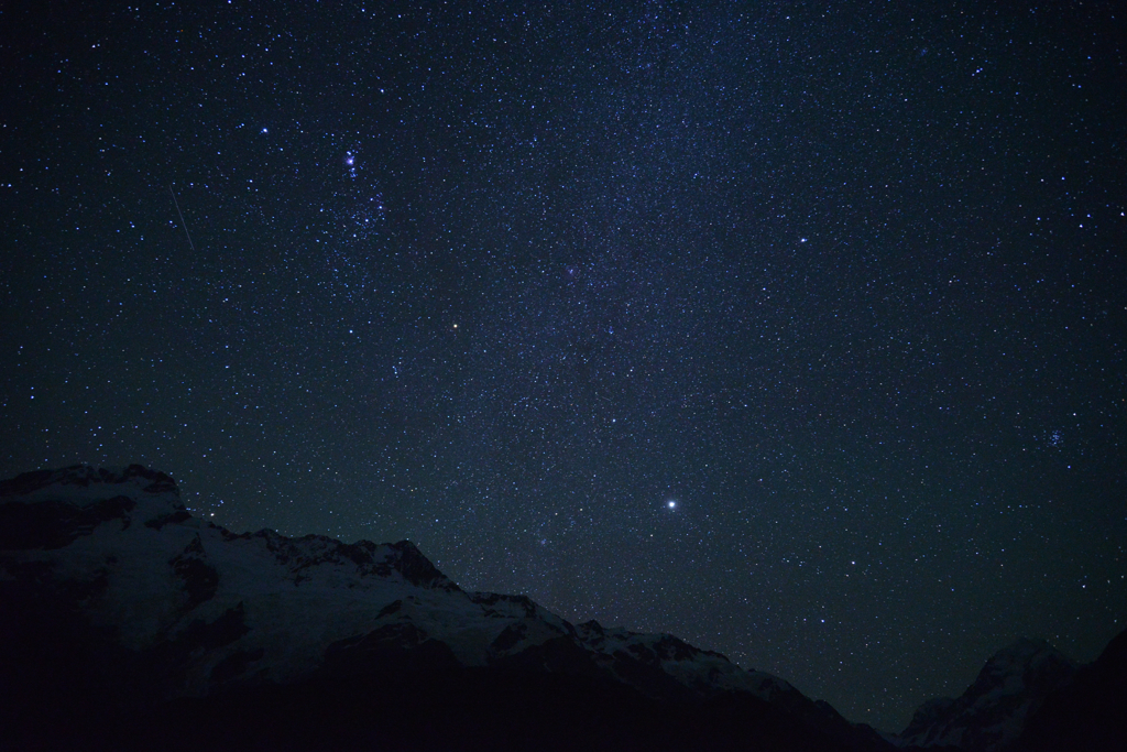 Night Sky and Aoraki