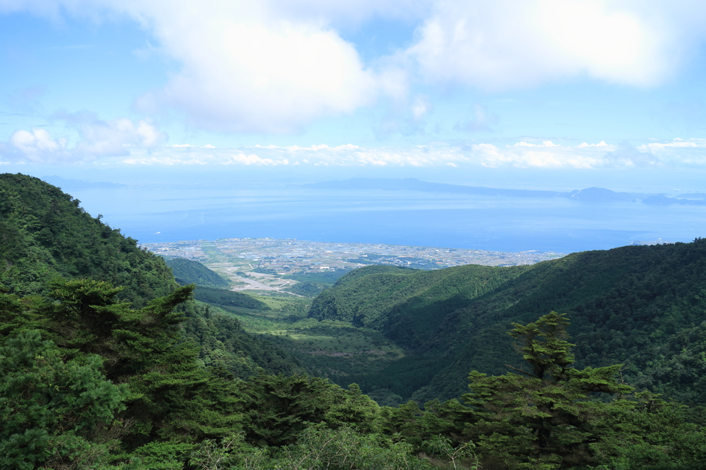 9.普賢岳からの景色①