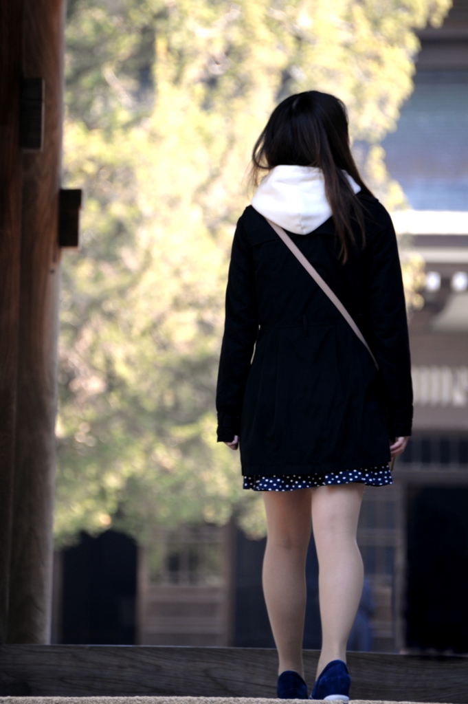 日向に向かって
