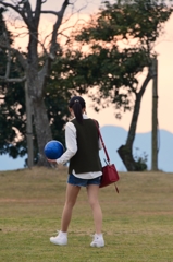 とある夕方に