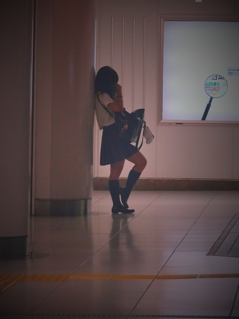 話し中