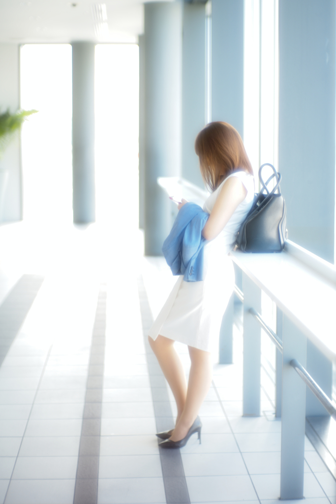 柔らかな光に