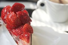 カフェにて