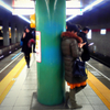地下鉄のホーム