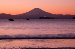 富士夕景