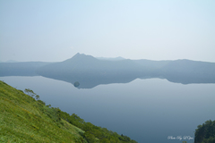 霧の摩周湖