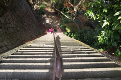 山崎聖天・参道①