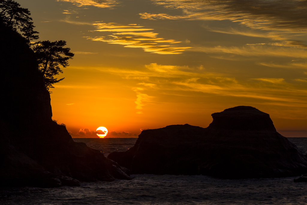 堂ヶ島　夕景１