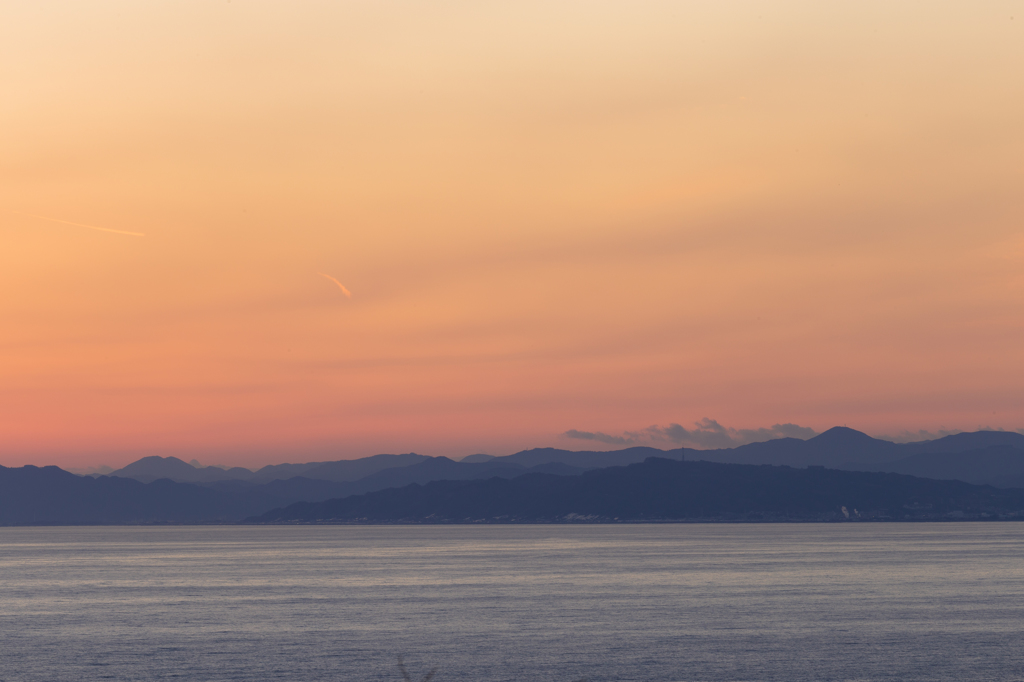 戸田港からの夕景５