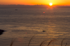 戸田港からの夕景２