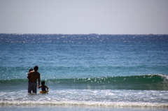 kids & father @tatado beach