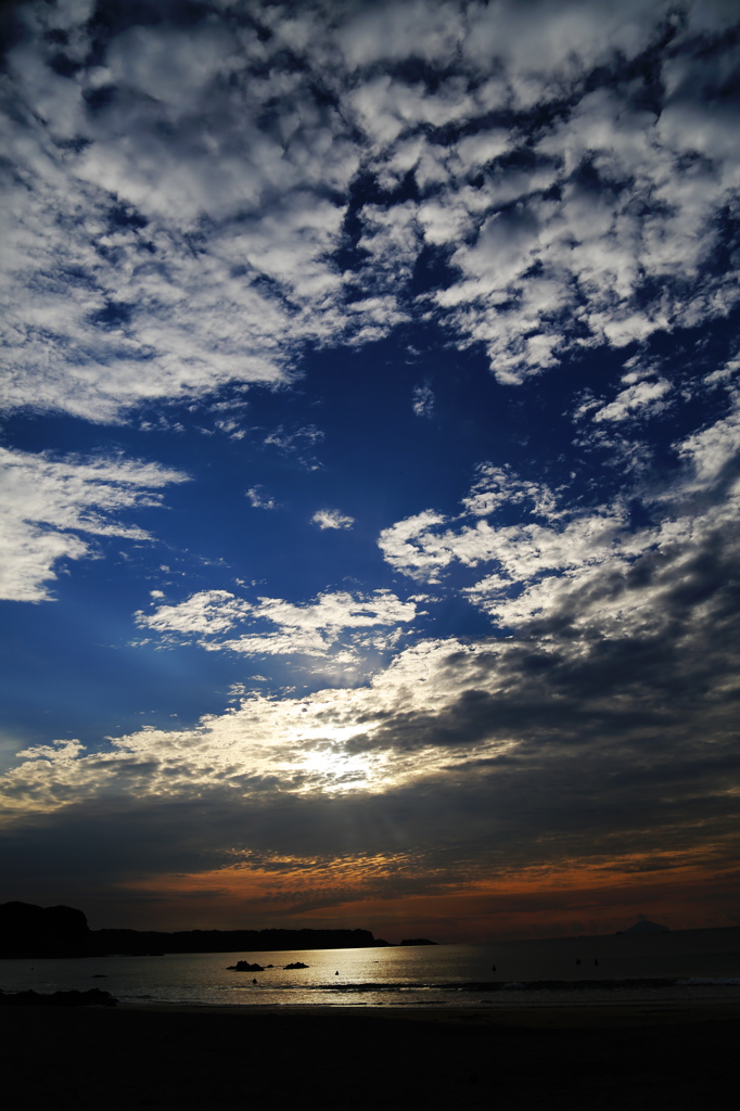 morning sky@tatado-beach