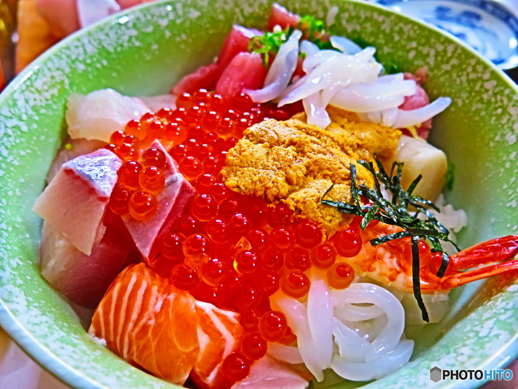 大漁の海鮮丼