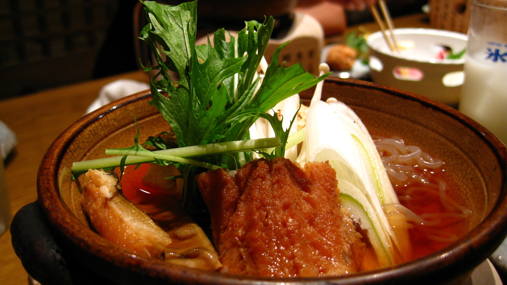 居酒屋の一人鍋