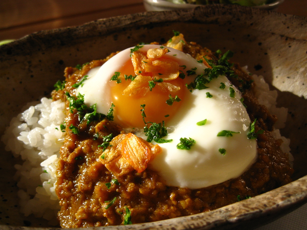 カフェのドライカレー