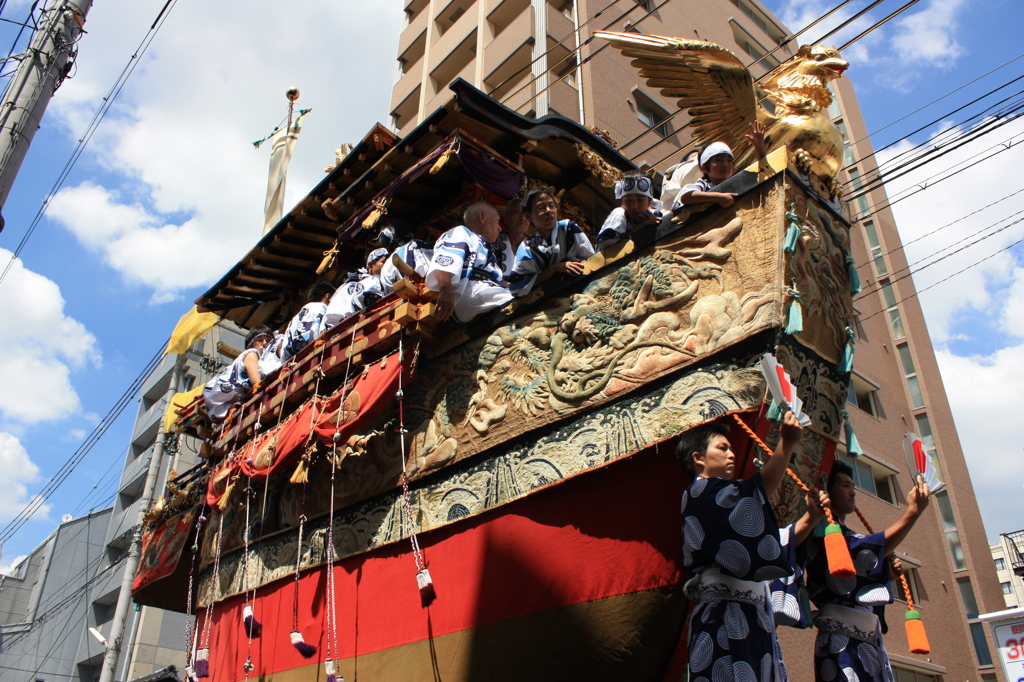 祇園祭　船鉾巡行