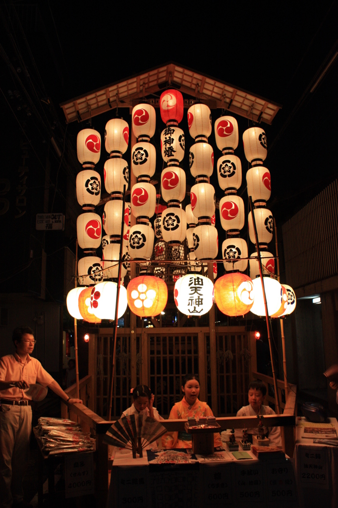 祇園祭　油天神山