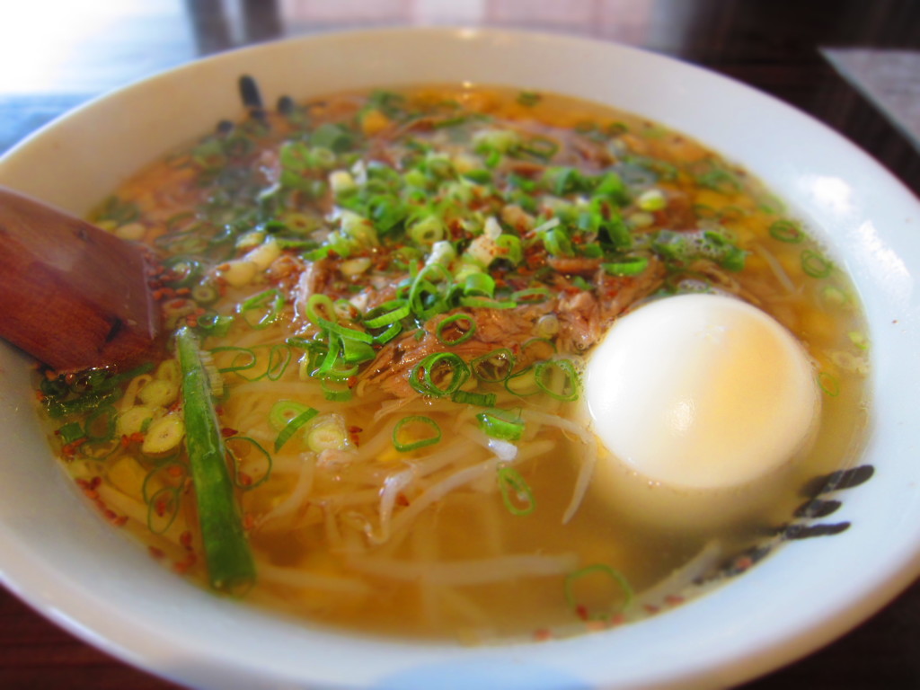 山のラーメン　雉肉入り