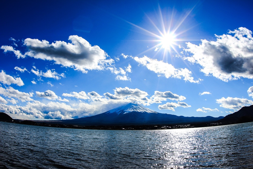 富士のある光景