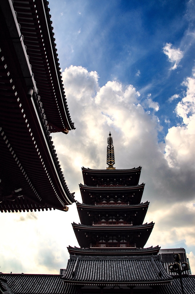 浅草の空