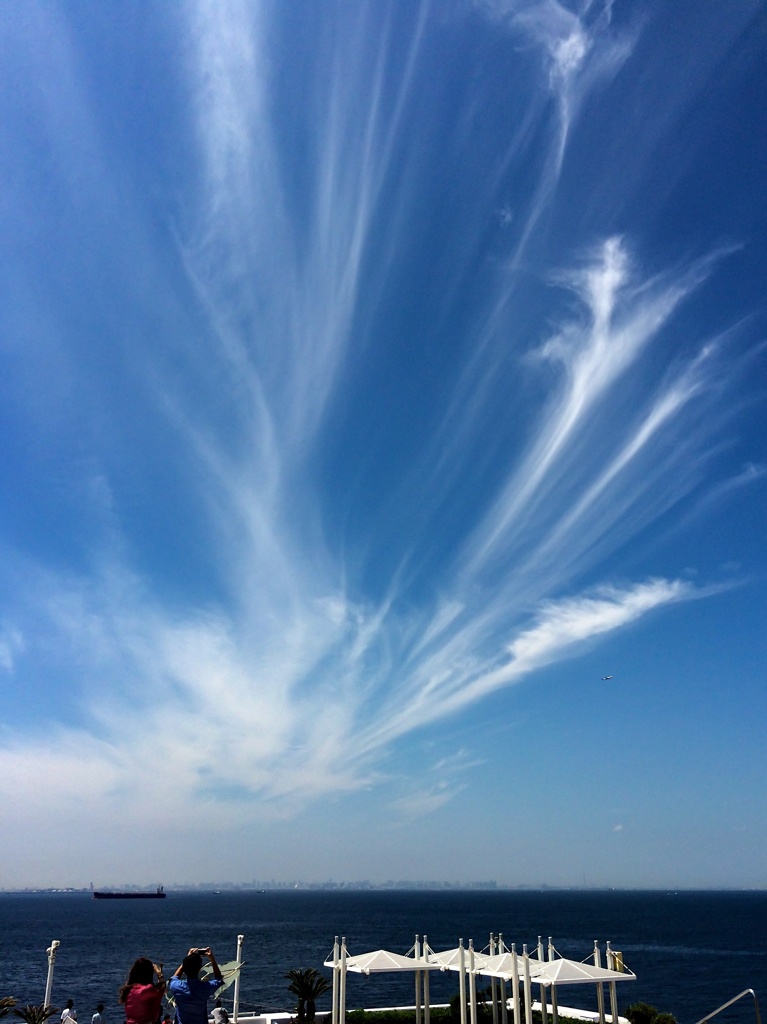 海ほたるから