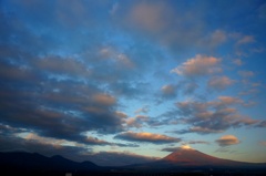 富士山 朝