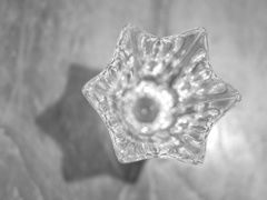 星形の花瓶