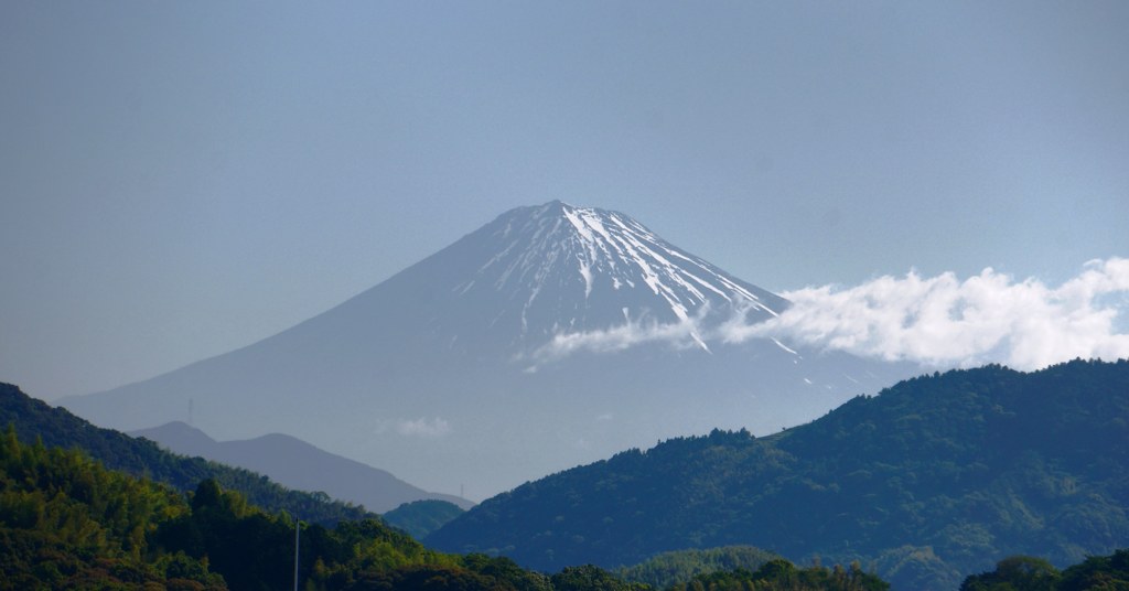 藤枝からの富士山