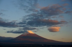 富士山 曙光