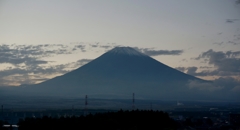 富士山 夕暮