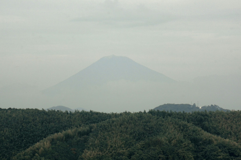 我が町からの富士山