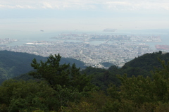 六甲山からの景色