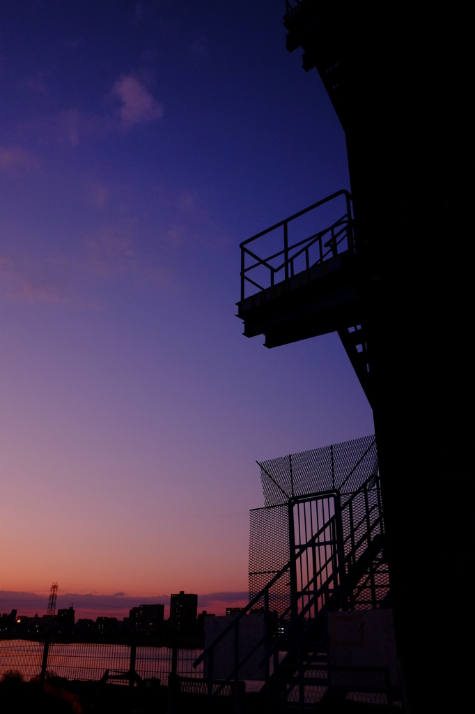 夕暮れ
