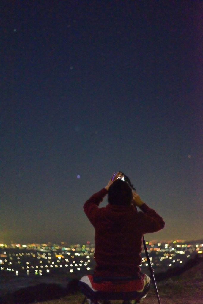 初めての星空撮影