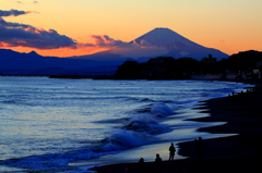 湘南の海から