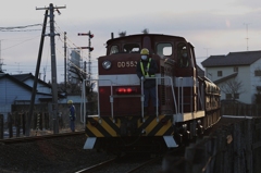 福島臨海鉄道　腕木信号バック