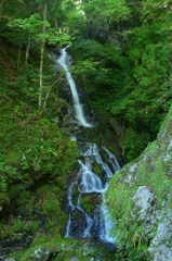 琵琶の滝右岸の無名滝