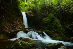 魚止めの滝