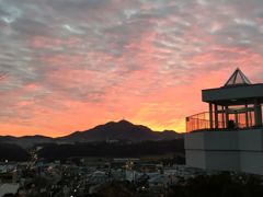 通勤時に見た朝日