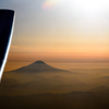 今日の翼と富士山