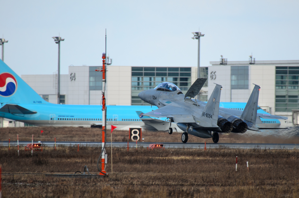 Korean Air と F-15DJ