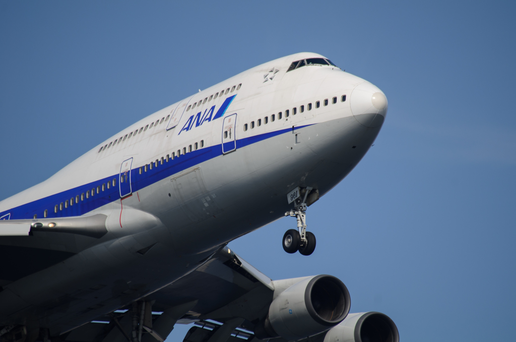 ありがとう、ANAの747。さようなら全日空のジャンボ。