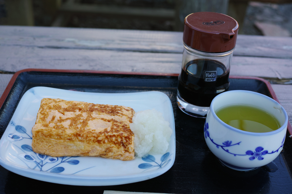 焼きたて卵焼き