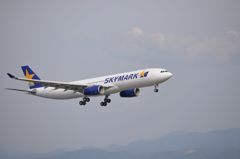 まもなく着陸