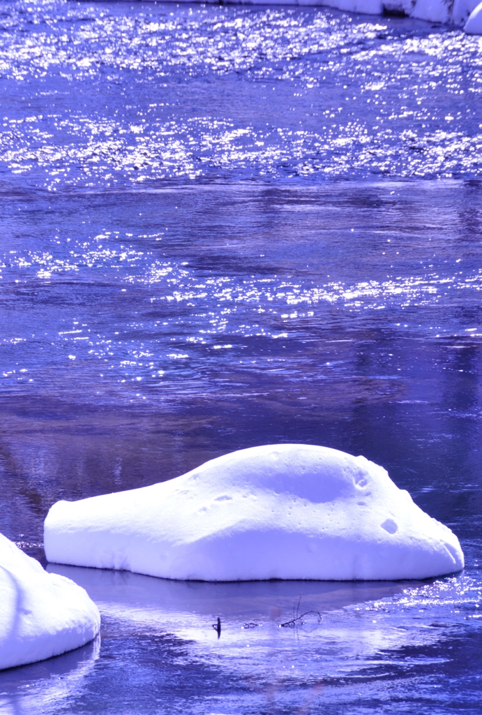 雪の島