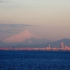 海ほたるから見る富士山