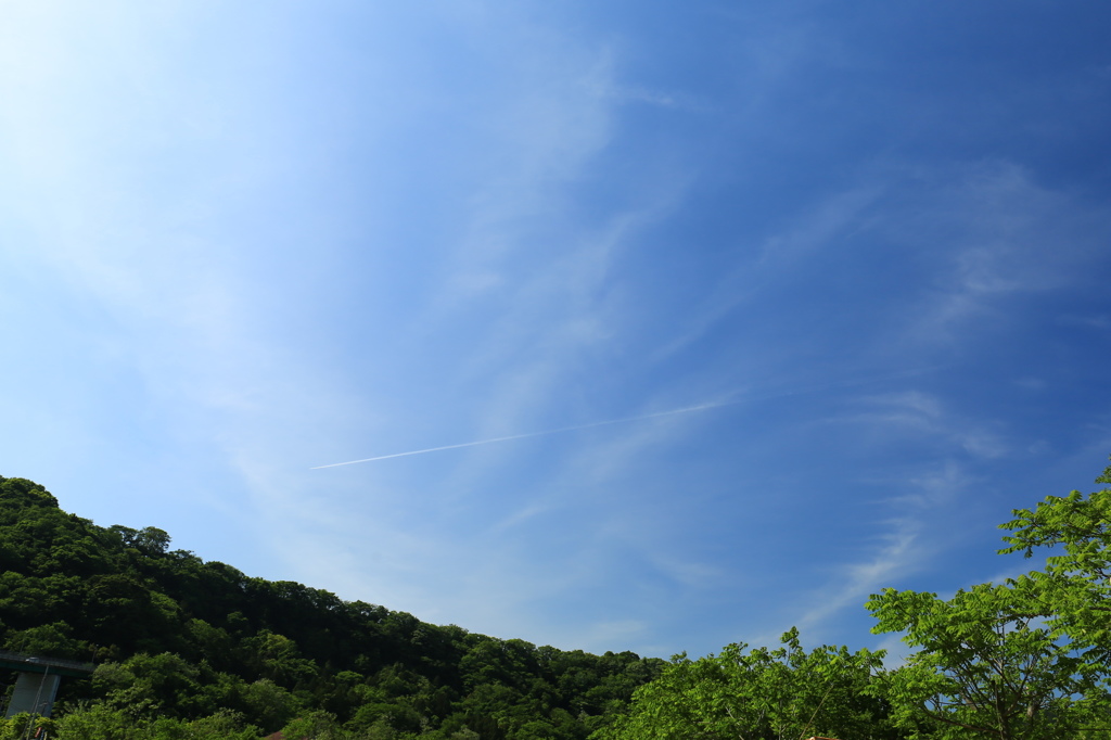 爽やかな春の空