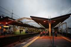 駅のホーム